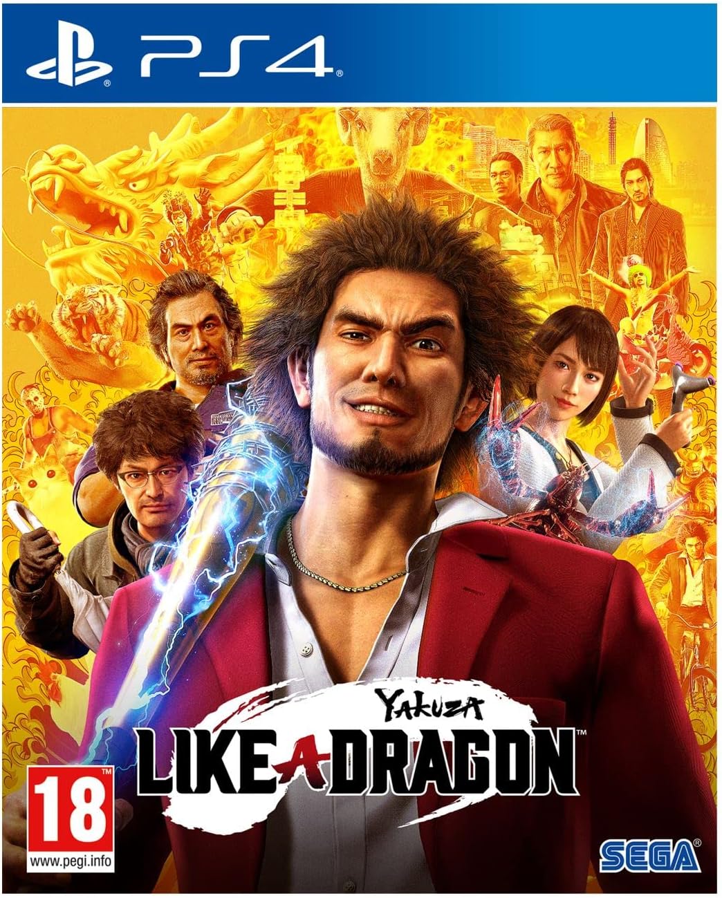 PS4 YAKUZA LIKE A DRAGON