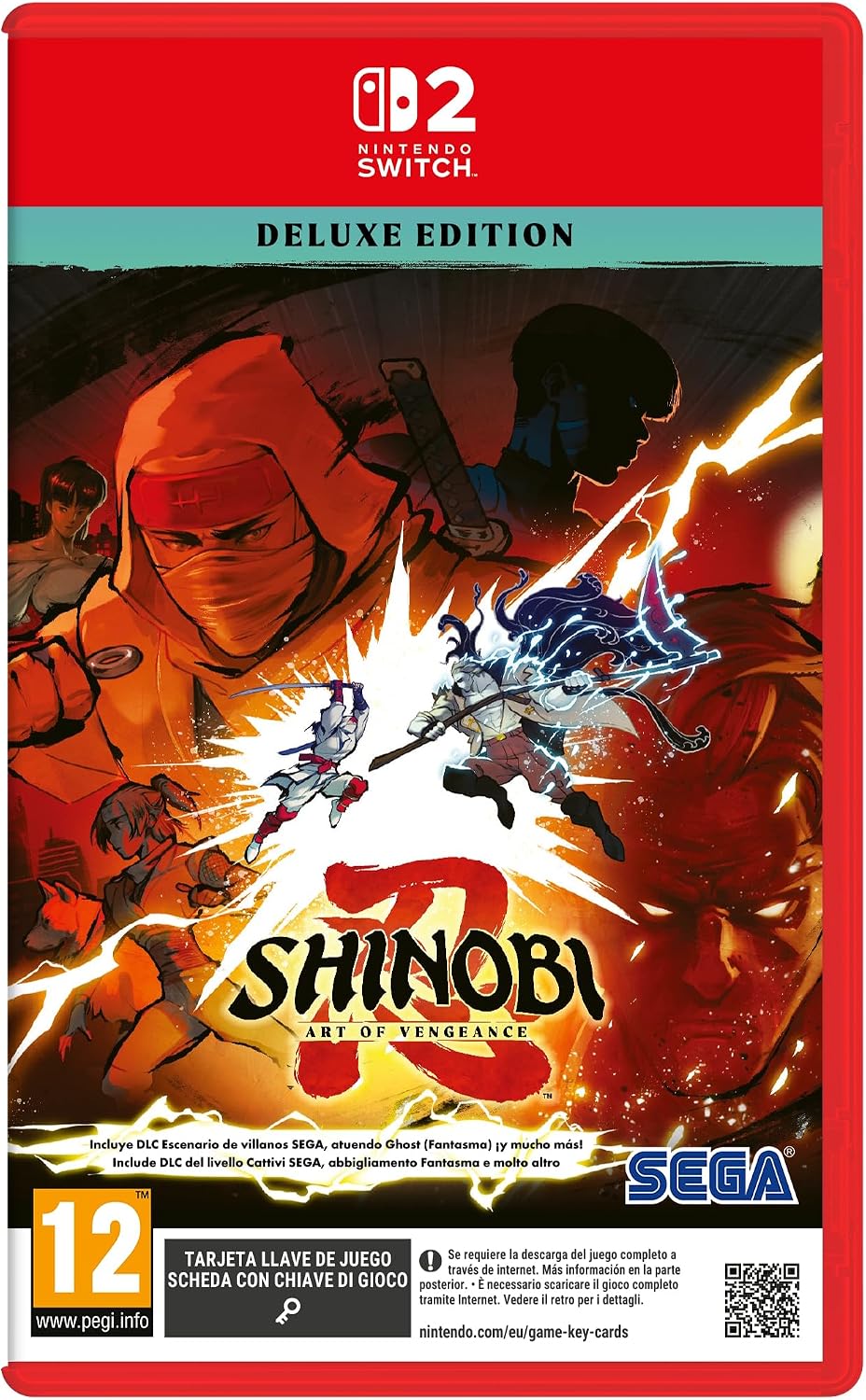 SWITCH2 SHINOBI ART OF VENGEANCE DELUXE EDITION