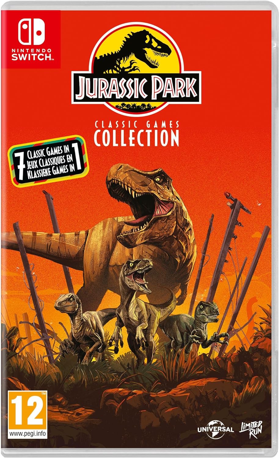 SWITCH JURASSIC PARK CLASSIC GAMES COLLECTION