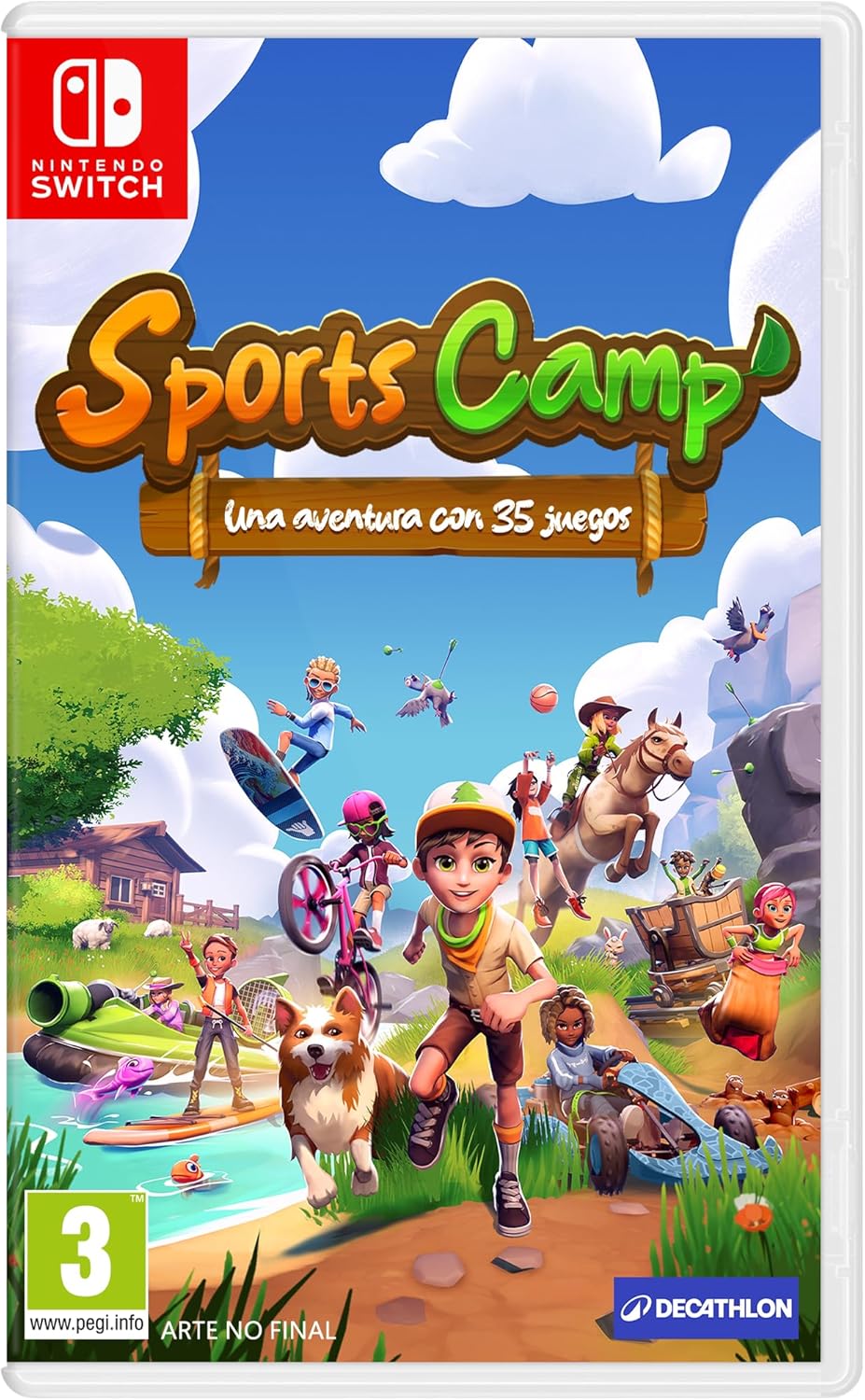 SWITCH SPORTS CAMP: UNA AVENTURA CON 35 JUEGOS