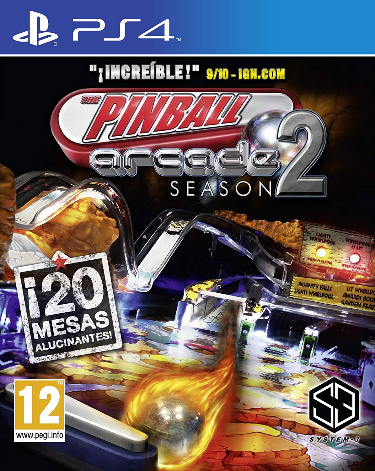 PS4 THE ARCADE PINBALL SEASON 2