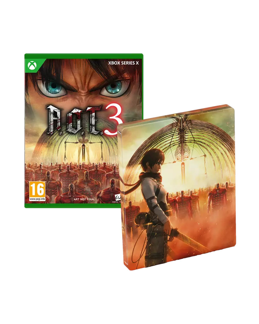 XBOXX ATTACK ON TITAN 3 LAUNCH EDITION