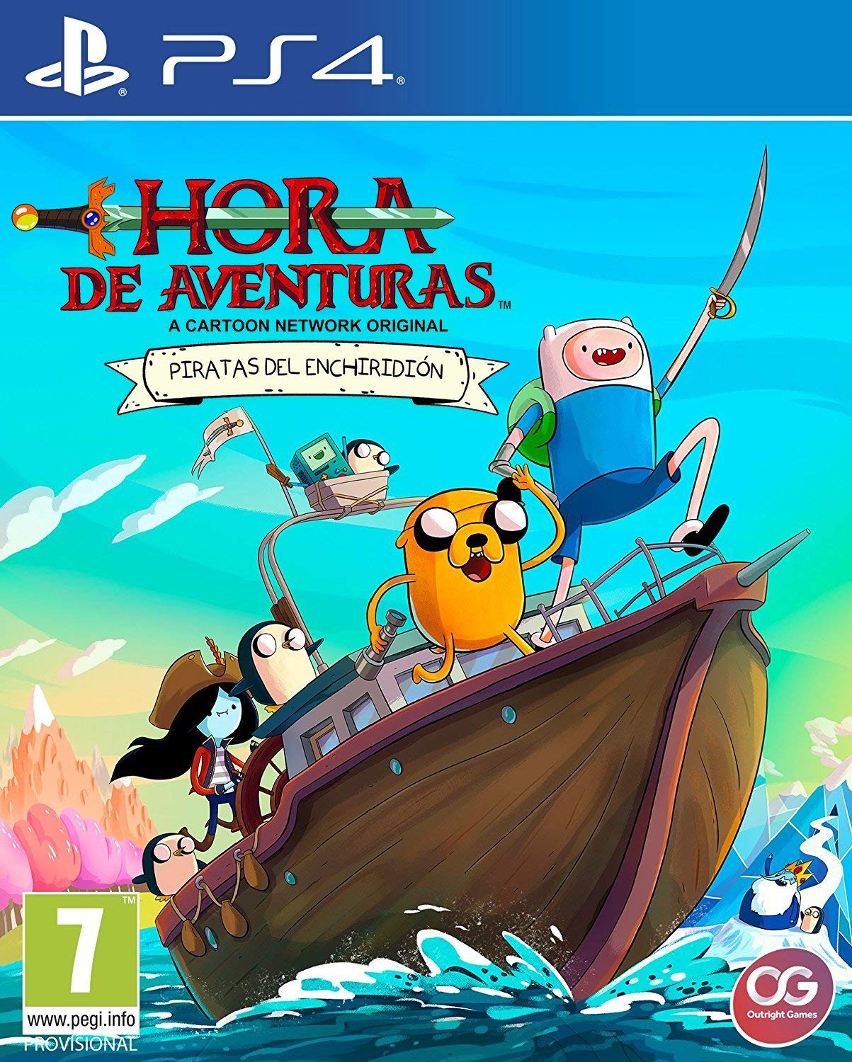 PS4 HORA DE AVENTURAS PIRATAS DEL ENCHIRIDION