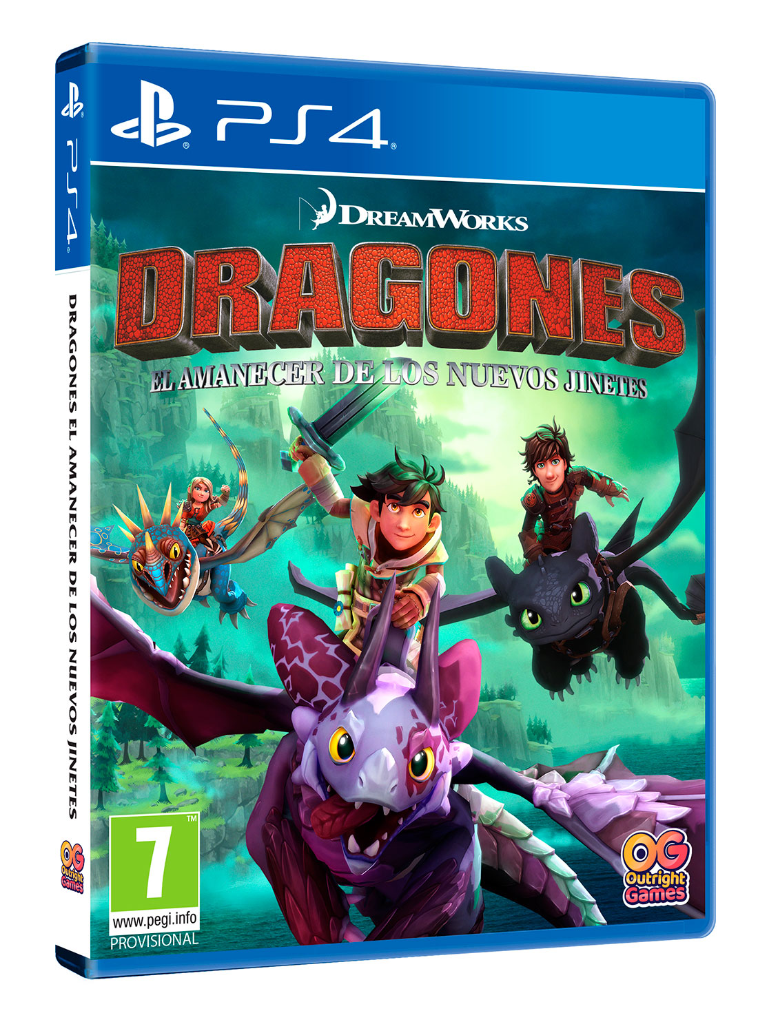 PS4 DRAGONES EL AMANECER DE LOS NUEVOS JINETES