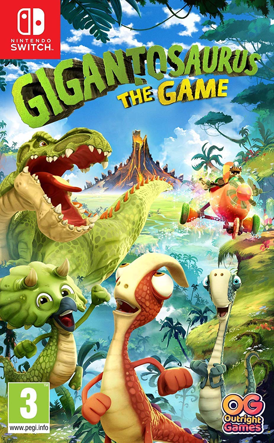 SWITCH GIGANTOSAURUS THE GAME