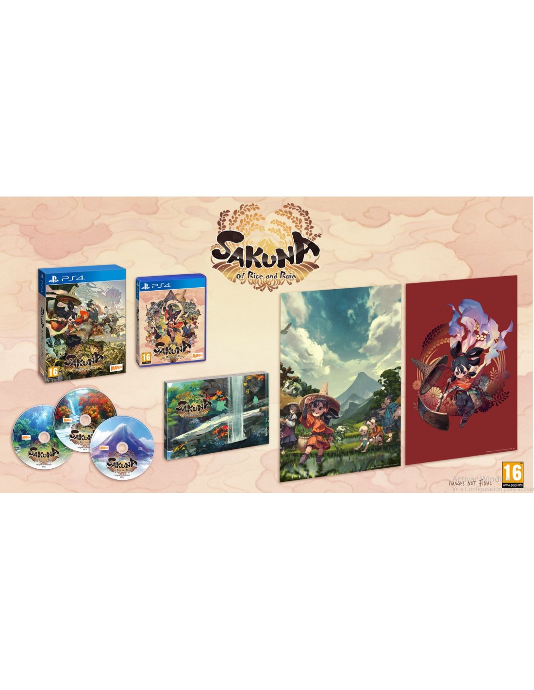 PS4 SAKUNA: OF RICE AND RUIN - DIVINE EDITION