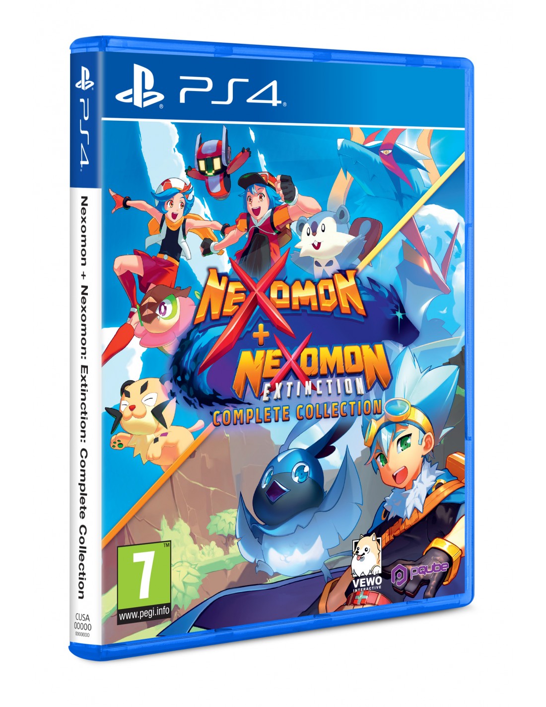 PS4 NEXOMON + NEXOMON EXTINCTION - COMPLETE COLLEC