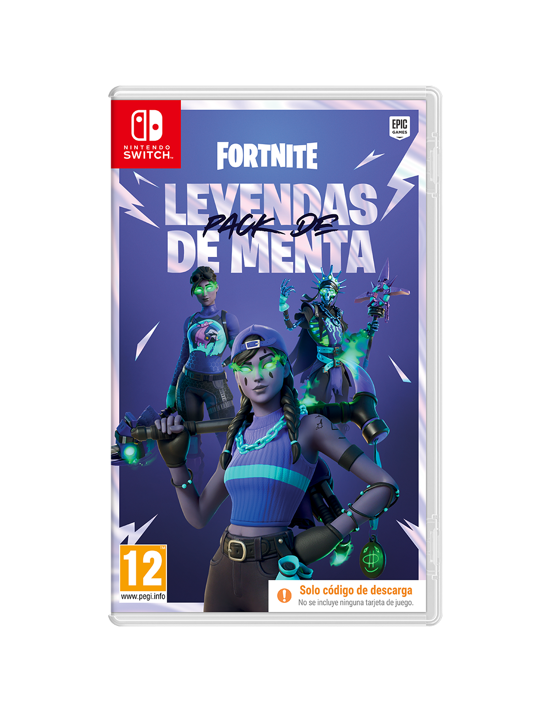 SWITCH FORTNITE: PACK DE LEYENDAS DE MENTA (PROMO)
