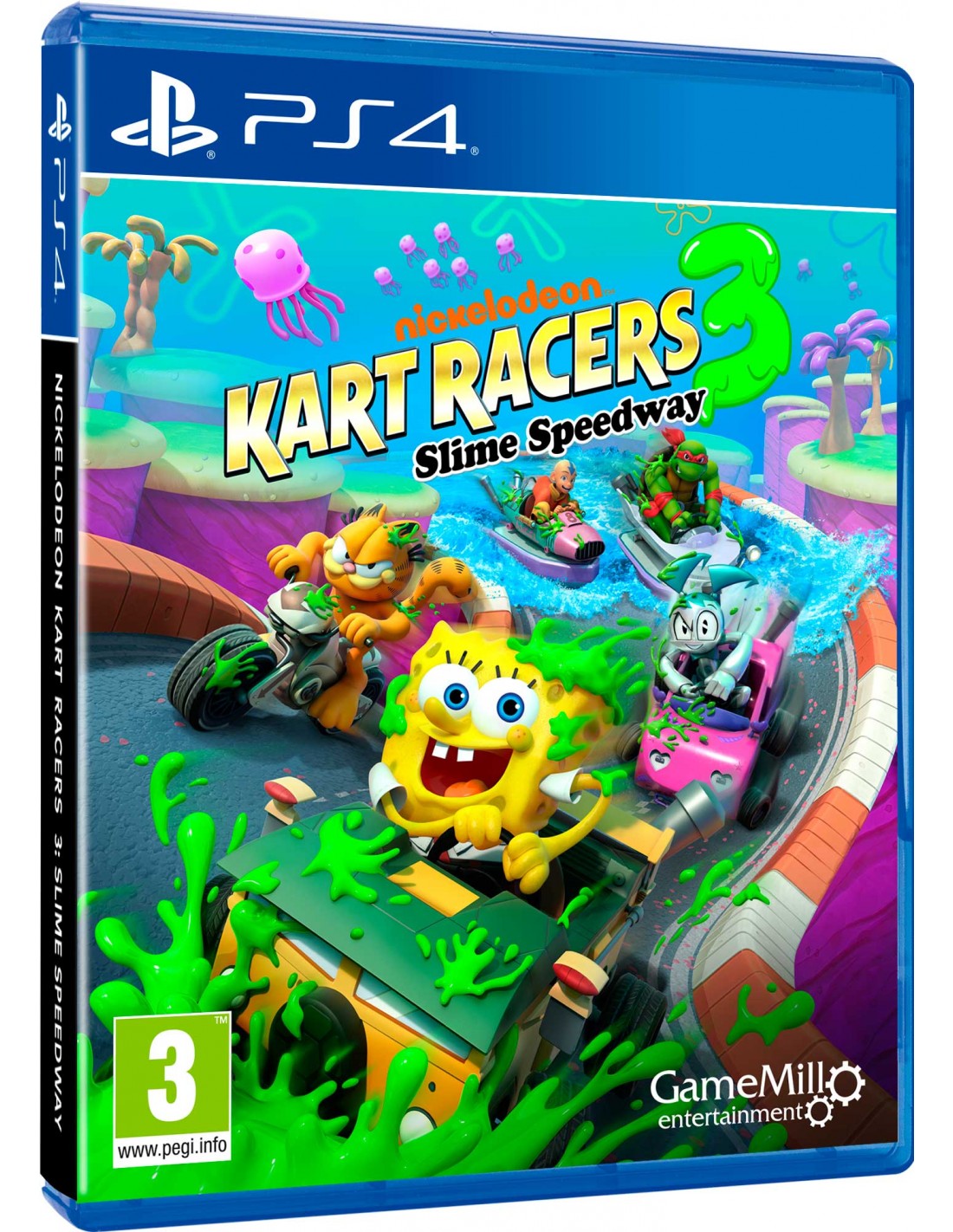 PS4 NICKELODEON KART RACERS 3: SLIME SPEEDWAY