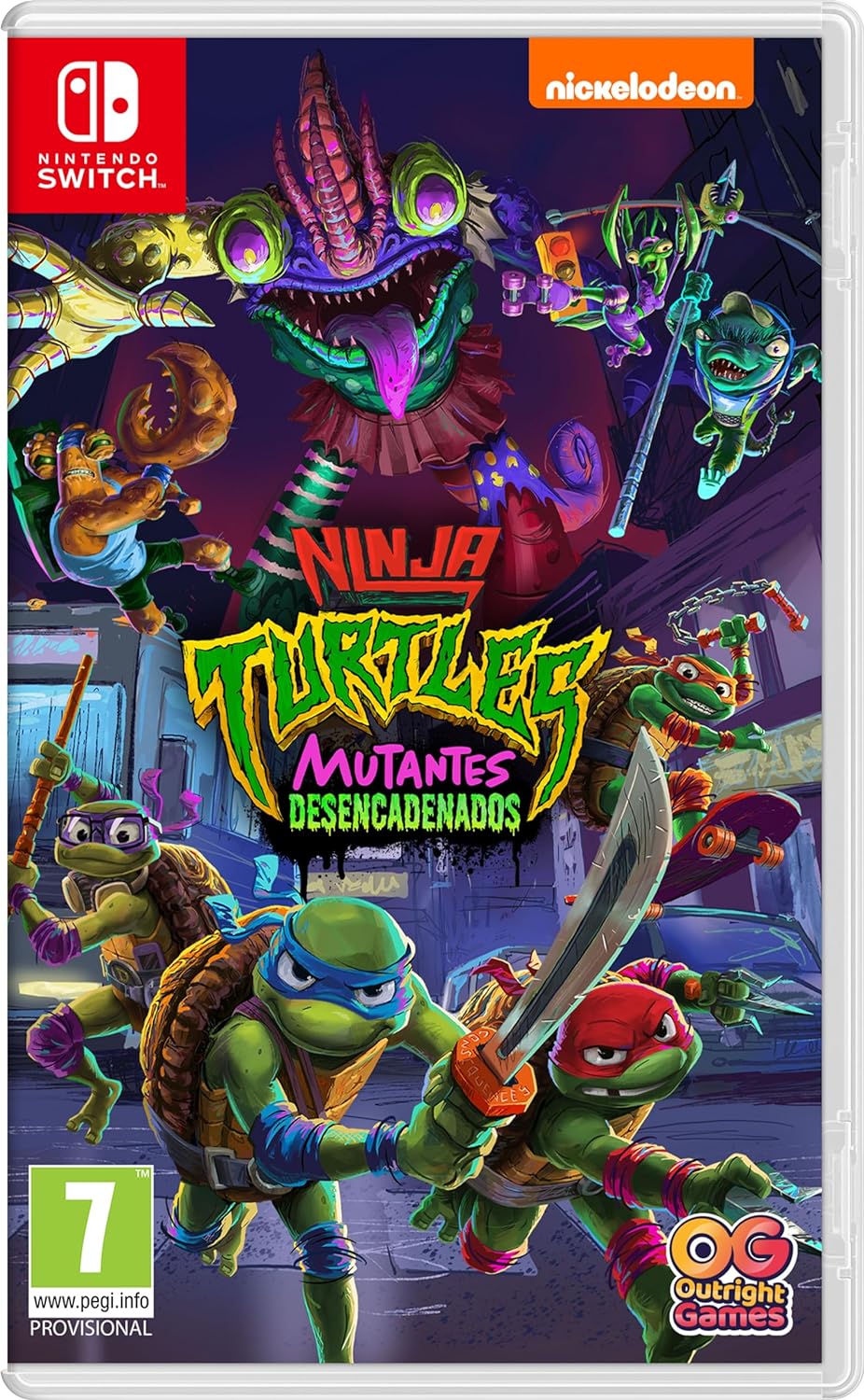 SWITCH NINJA TURTLES: MUTANTES DESENCADENADOS