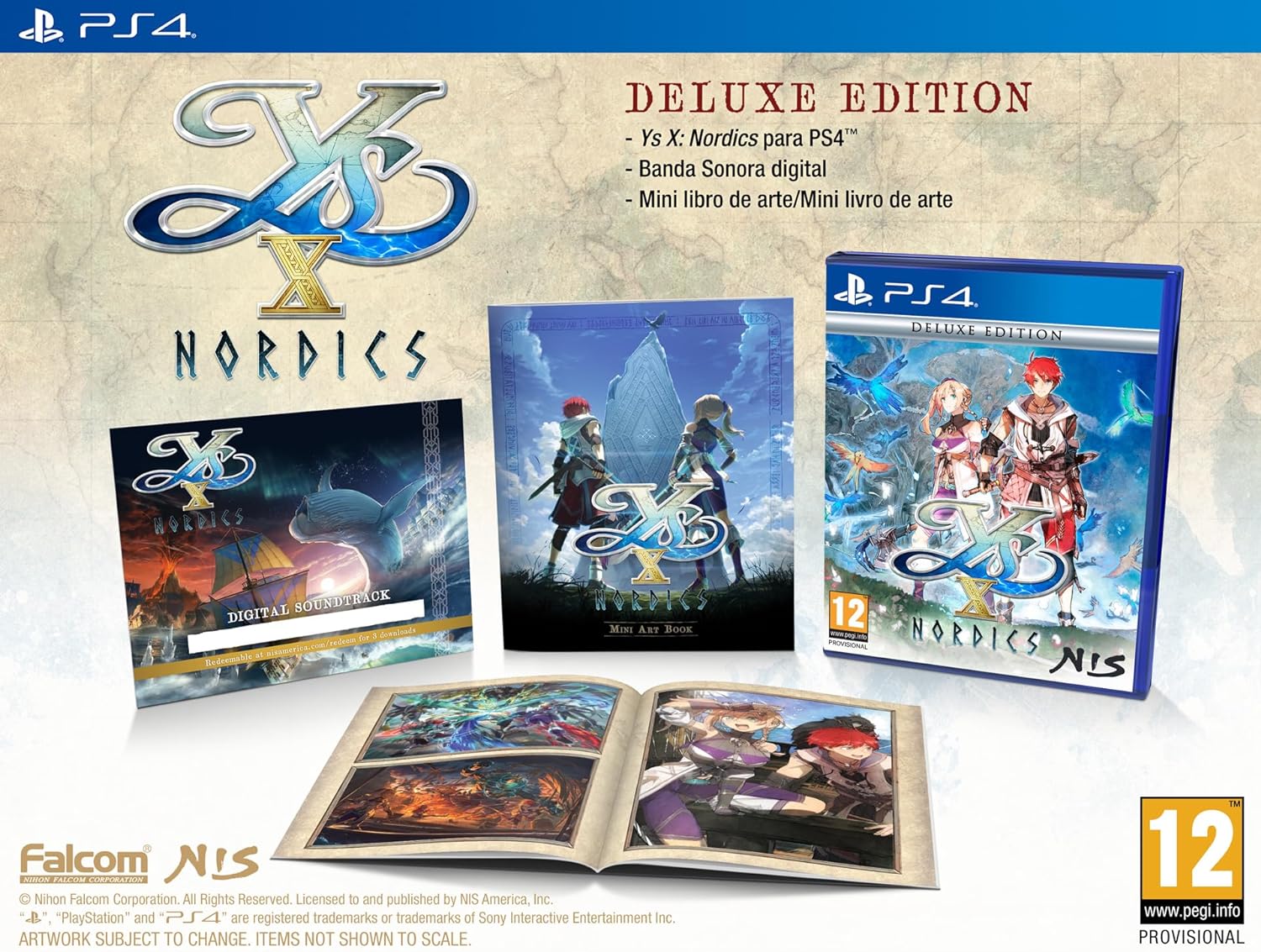 PS4 YS X: NORDICS - DELUXE EDITION 2