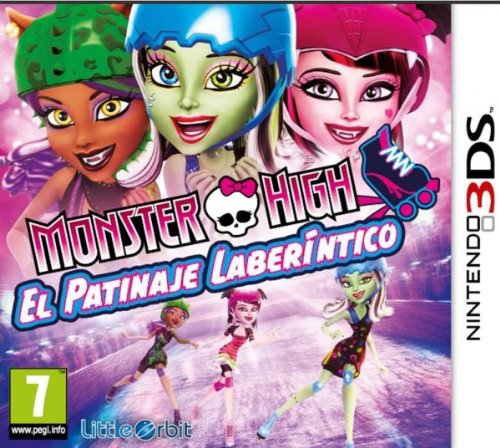 N3DS MONSTER HIGH PATINAJE LABERINTICO