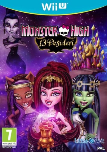 WIIU MONSTER HIGH 13 MONSTRUO DESEOS