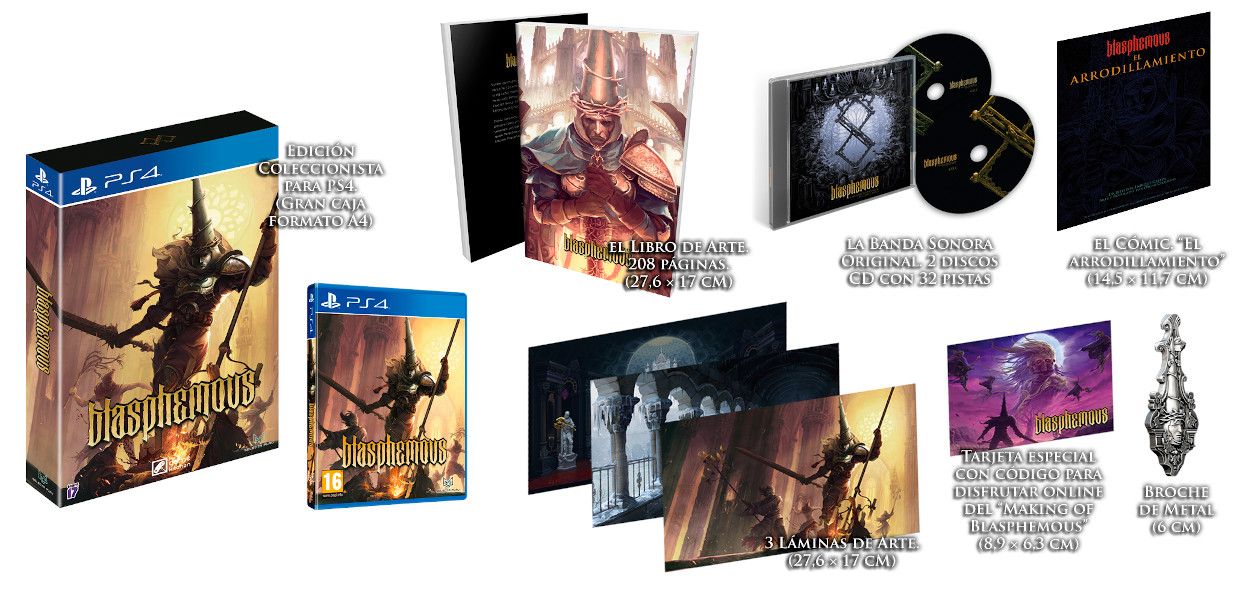 PS4 BLASPHEMOUS EDICION COLECCIONISTA
