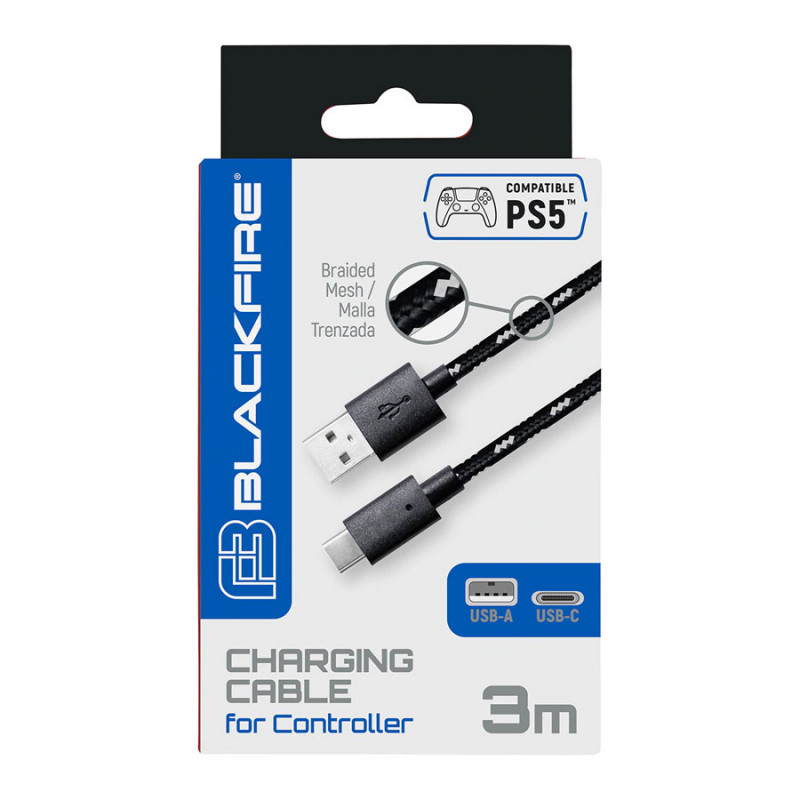 CABLE USB-TYPE C BLACKFIRE 3 M MANDO PS5 ARDISTEL