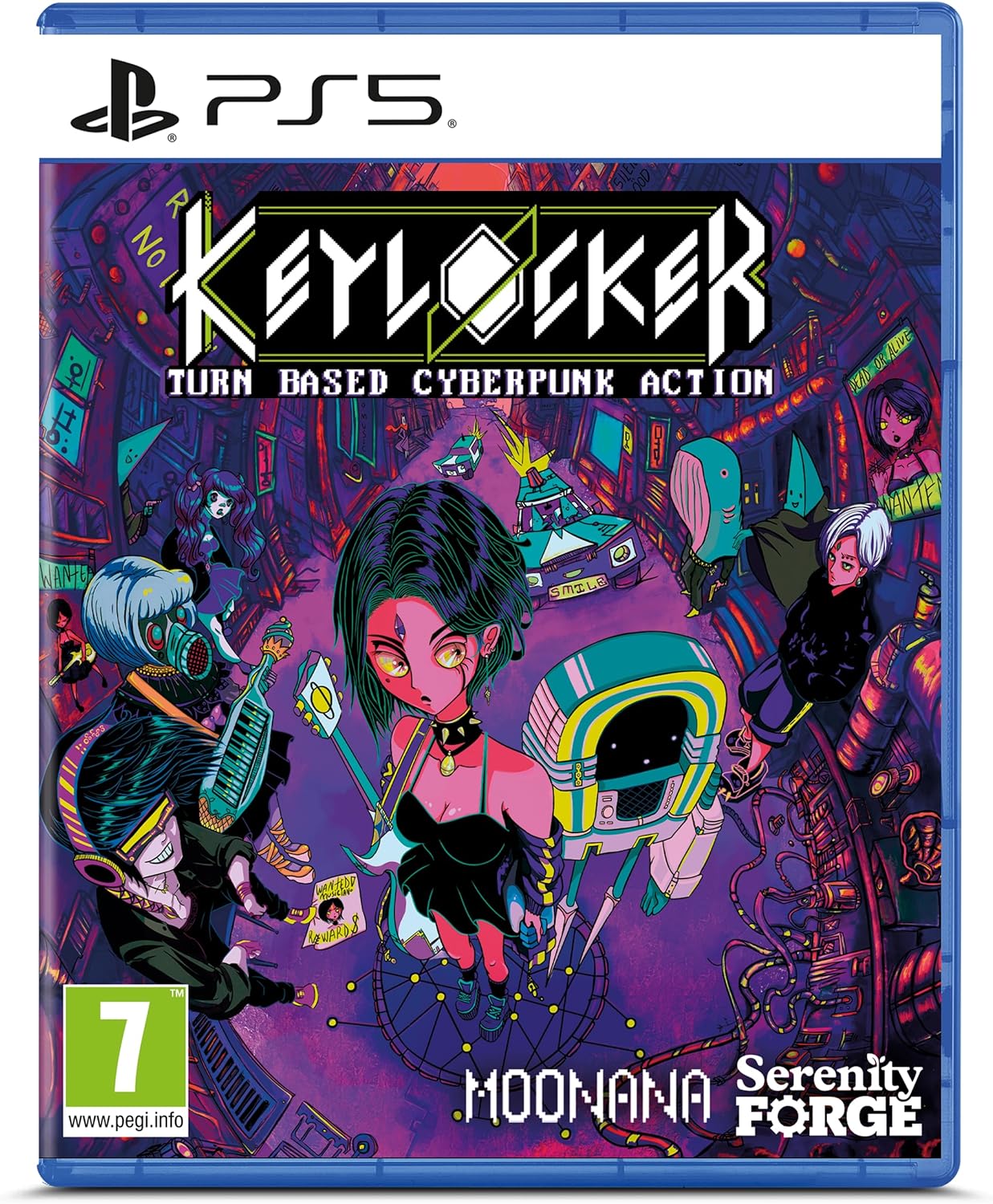 PS5 KEYLOCKER | TURN BASED CYBERPUNK ACTION