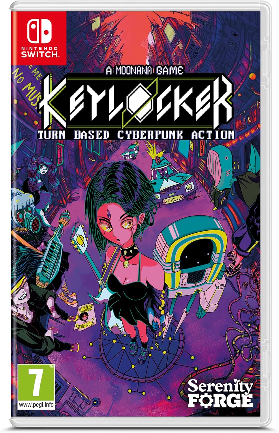 SWITCH KEYLOCKER | TURN BASED CYBERPUNK ACTION
