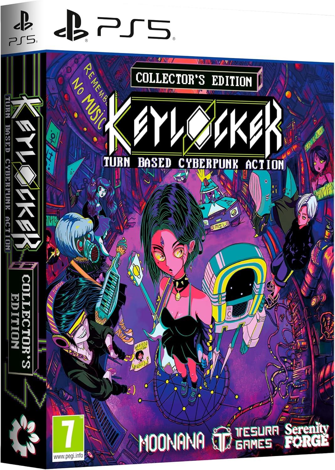 PS5 KEYLOCKER | TURN BASED CYBERPUNK ACTION COLLEC