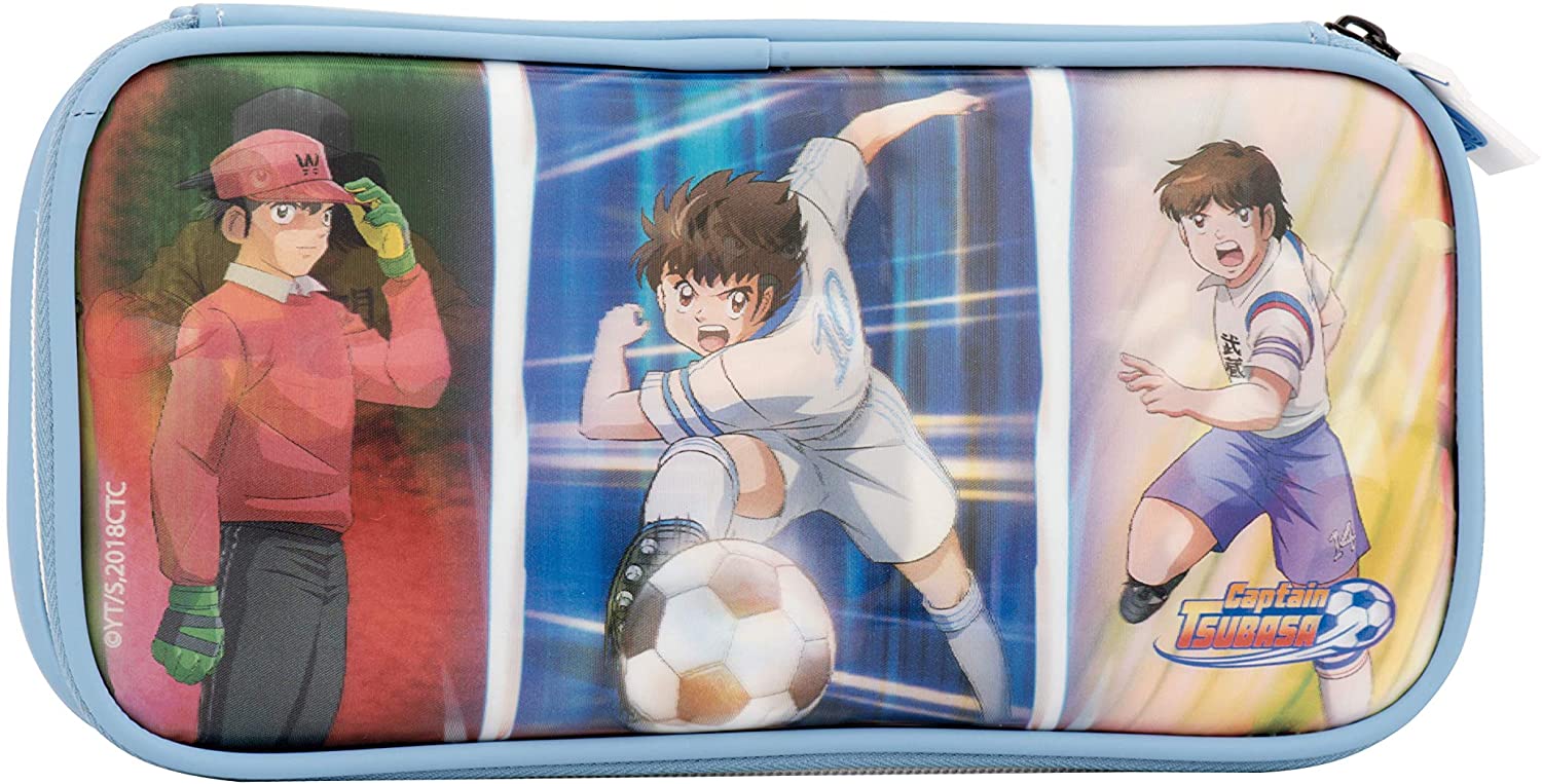 BOLSA TRANSPORTE CAPTAIN TSUBASA NINTENDO SWITCH