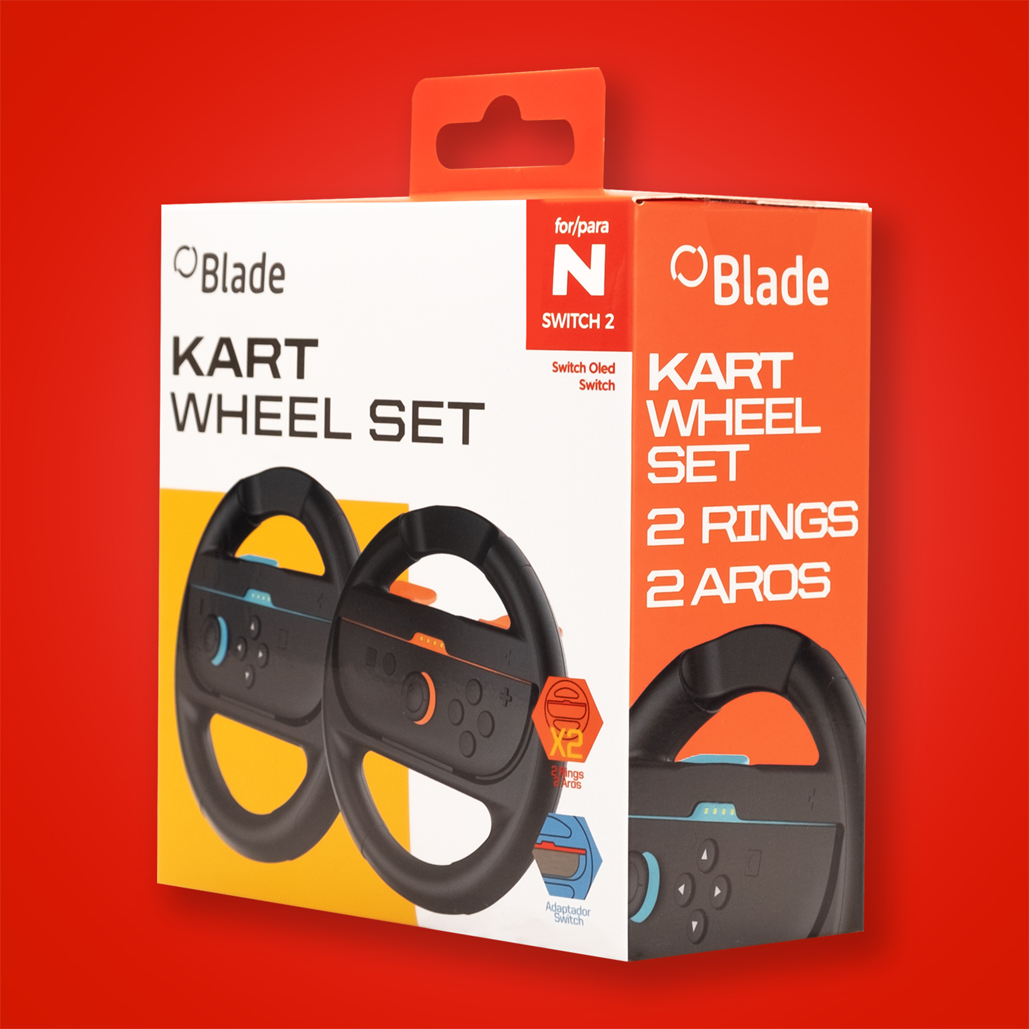 SET DE 2 VOLANTES NINTENDO SWITCH 2 BLADE