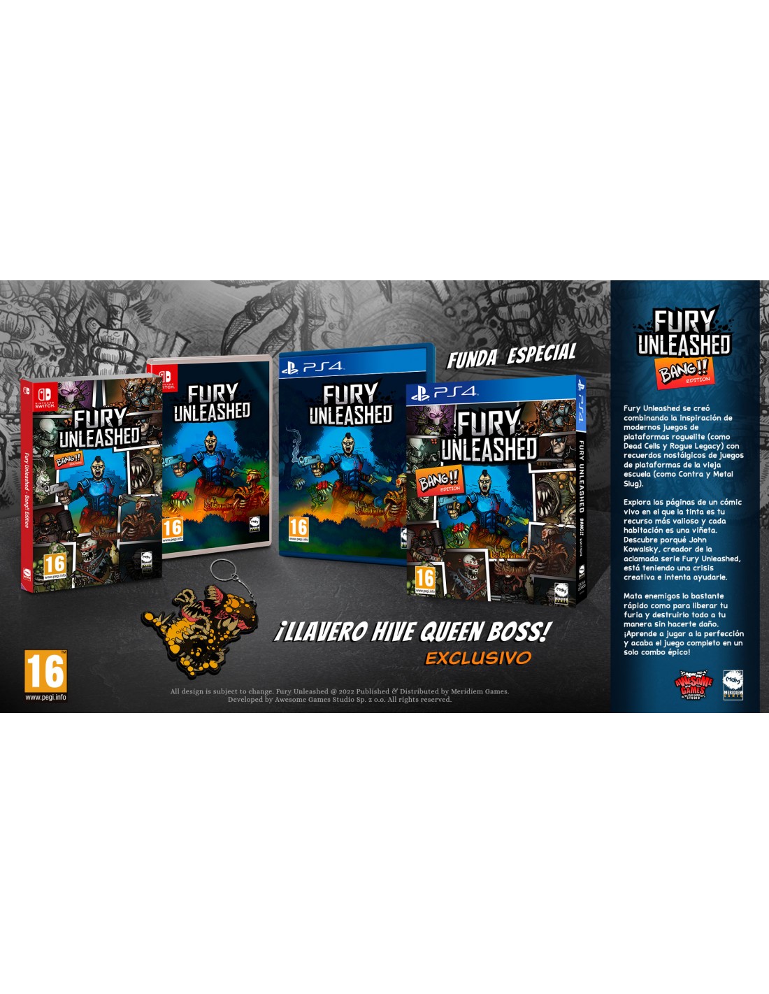 SWITCH FURY UNLEASHED BANG EDITION