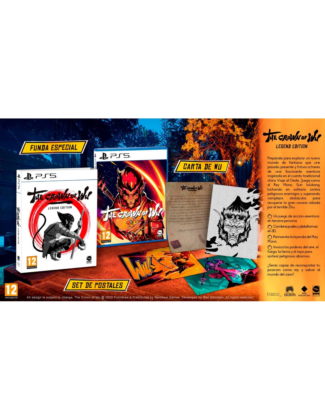 PS5 THE CROWN OF WU - LEGEND EDITION 2