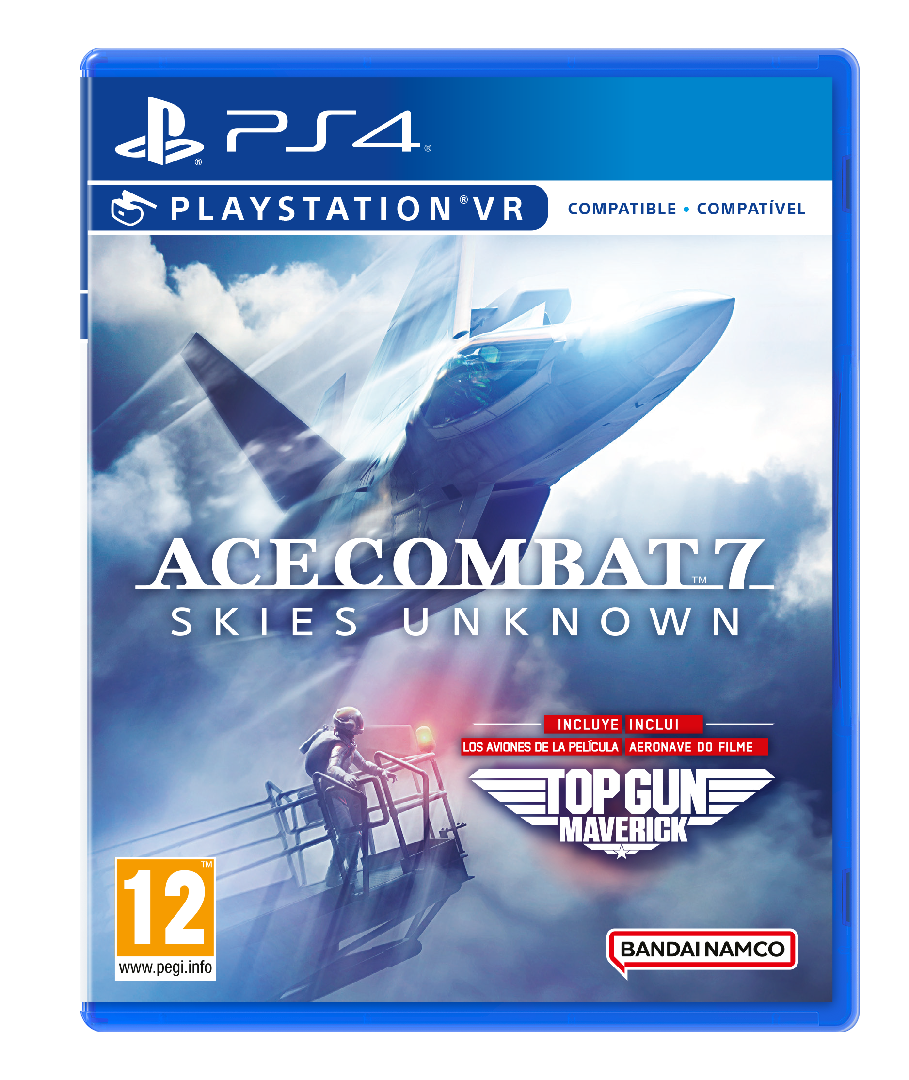 PS4 ACE COMBAT 7 SKIES UNKNOWN TOP GUN: MAV.