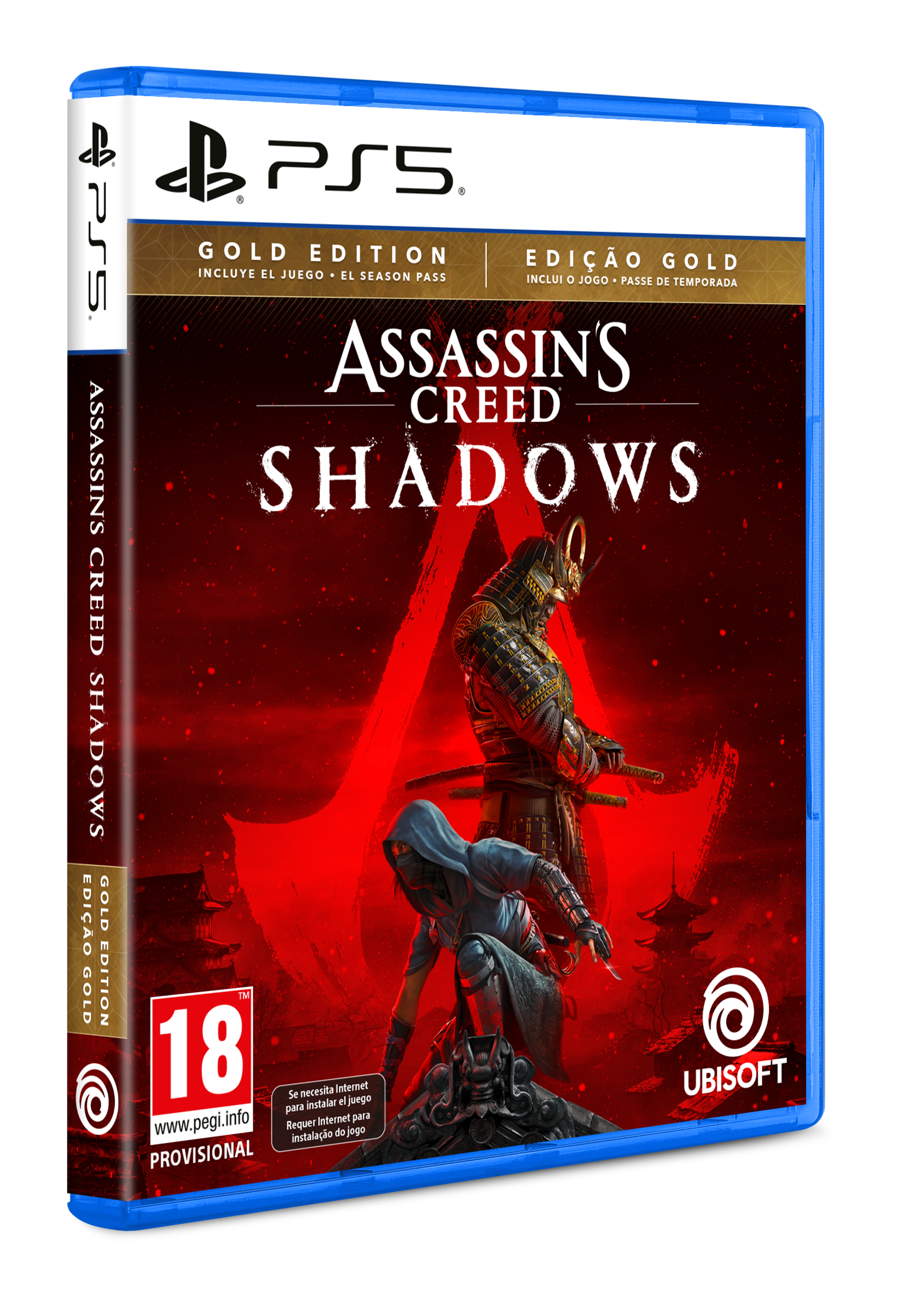 PS5 ASSASSINS CREED SHADOWS GOLD EDITION