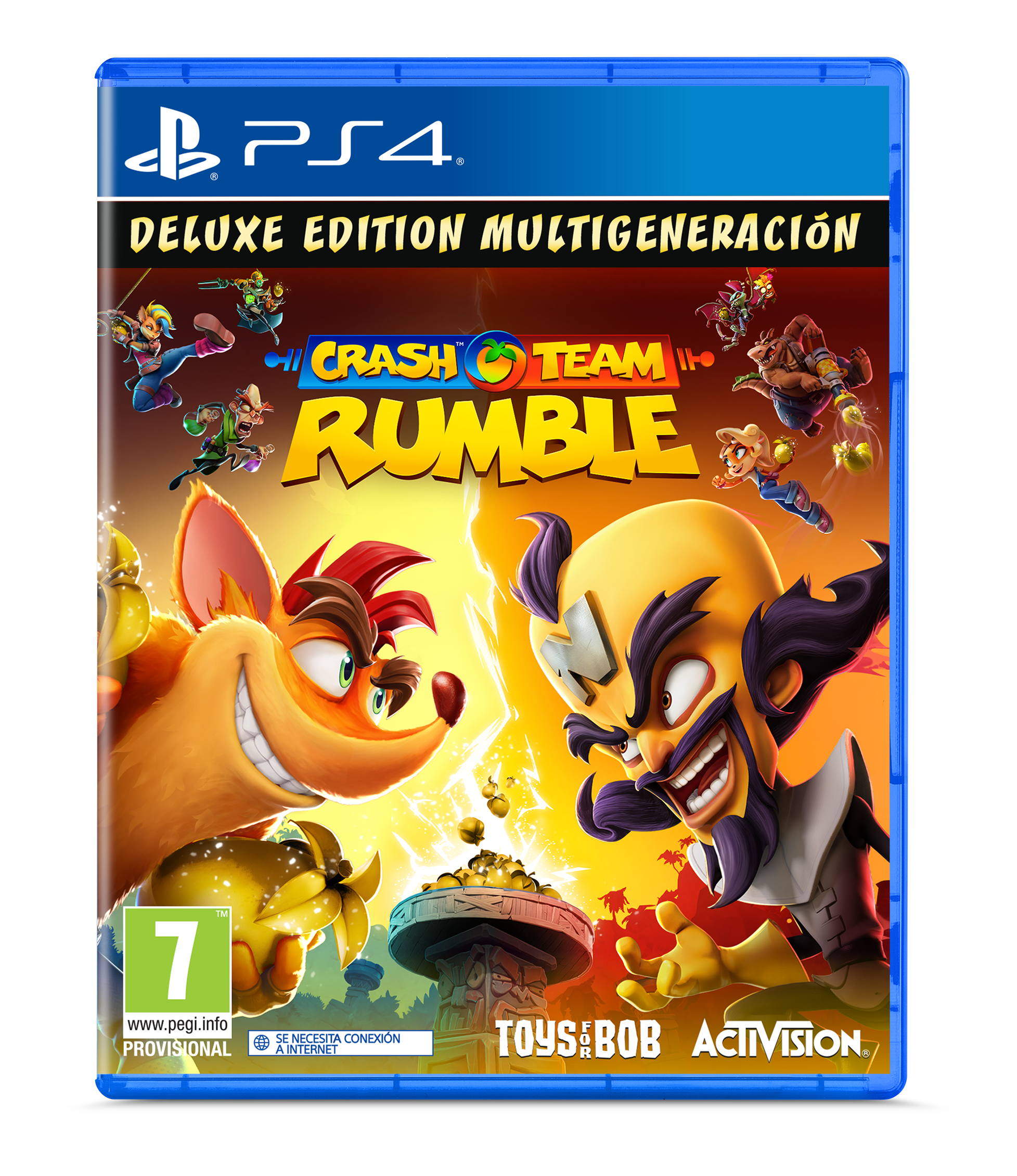 PS4 CRASH TEAM RUMBLE DELUXE EDITION