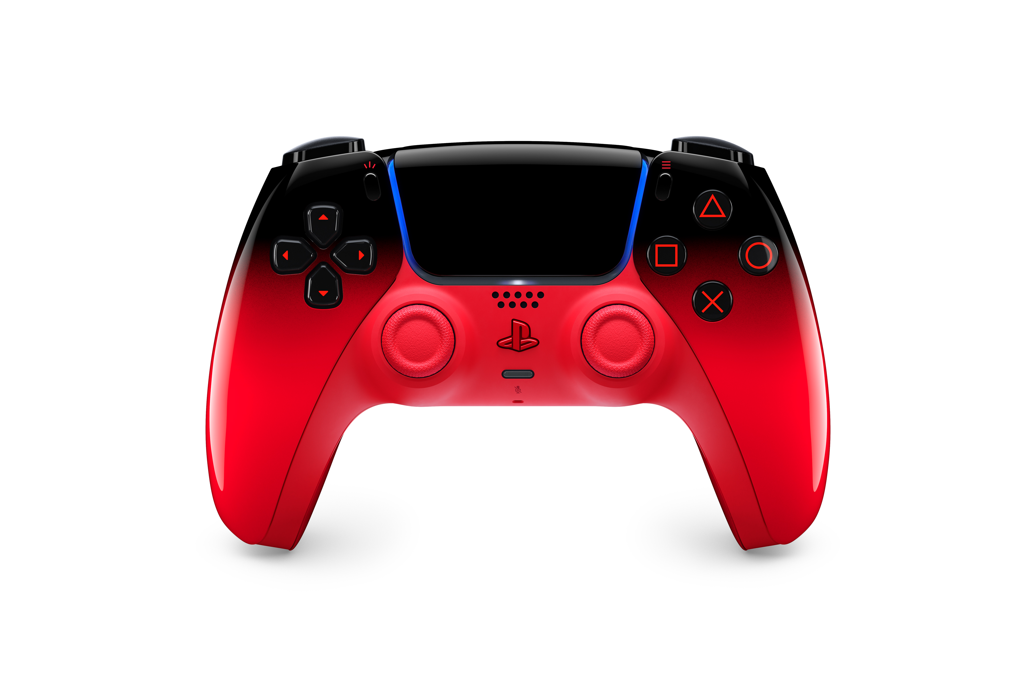 MANDO DUALSENSE SONY HYPERPOP TECHNO RED PS5