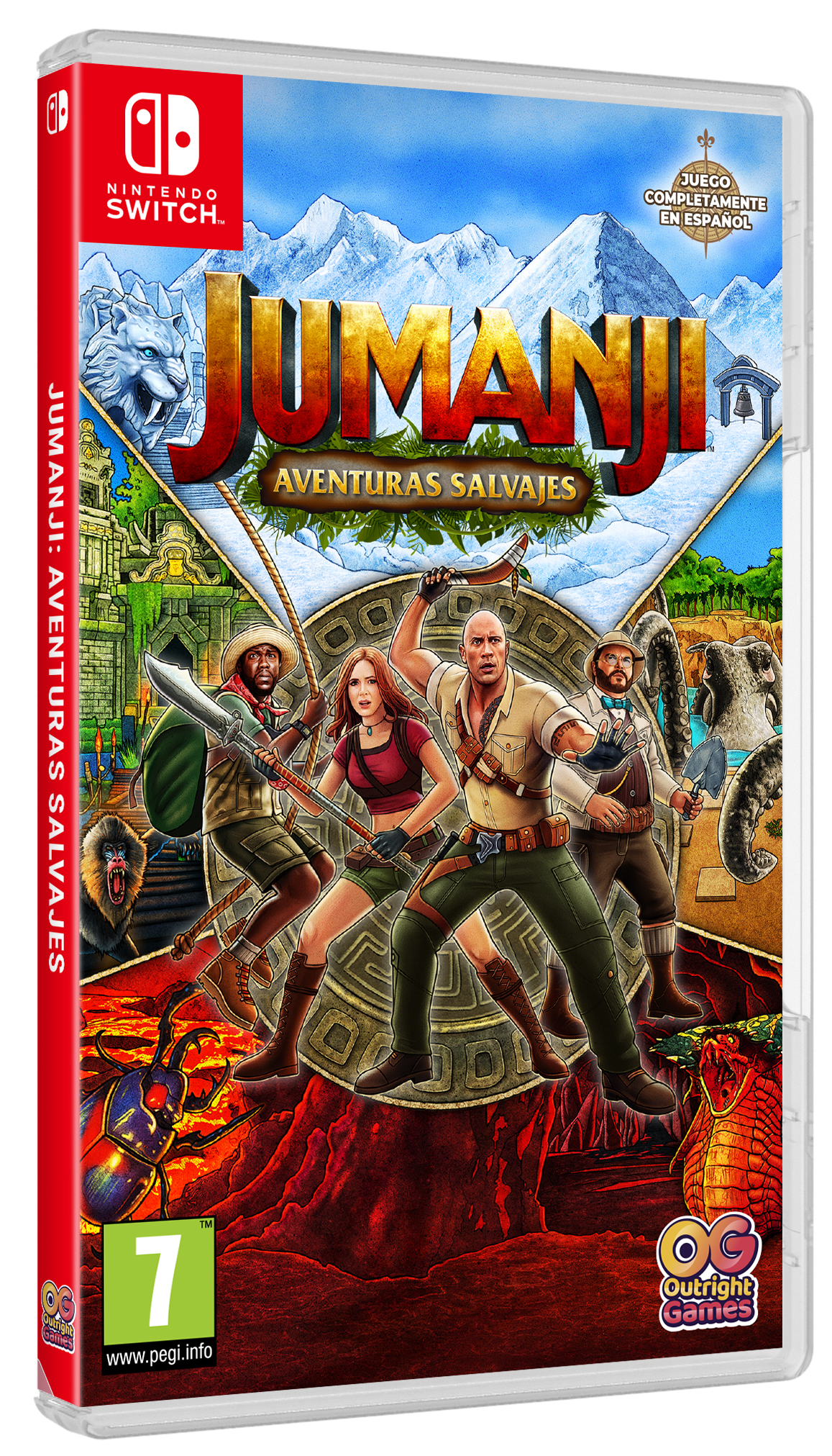 SWITCH JUMANJI AVENTURAS SALVAJES
