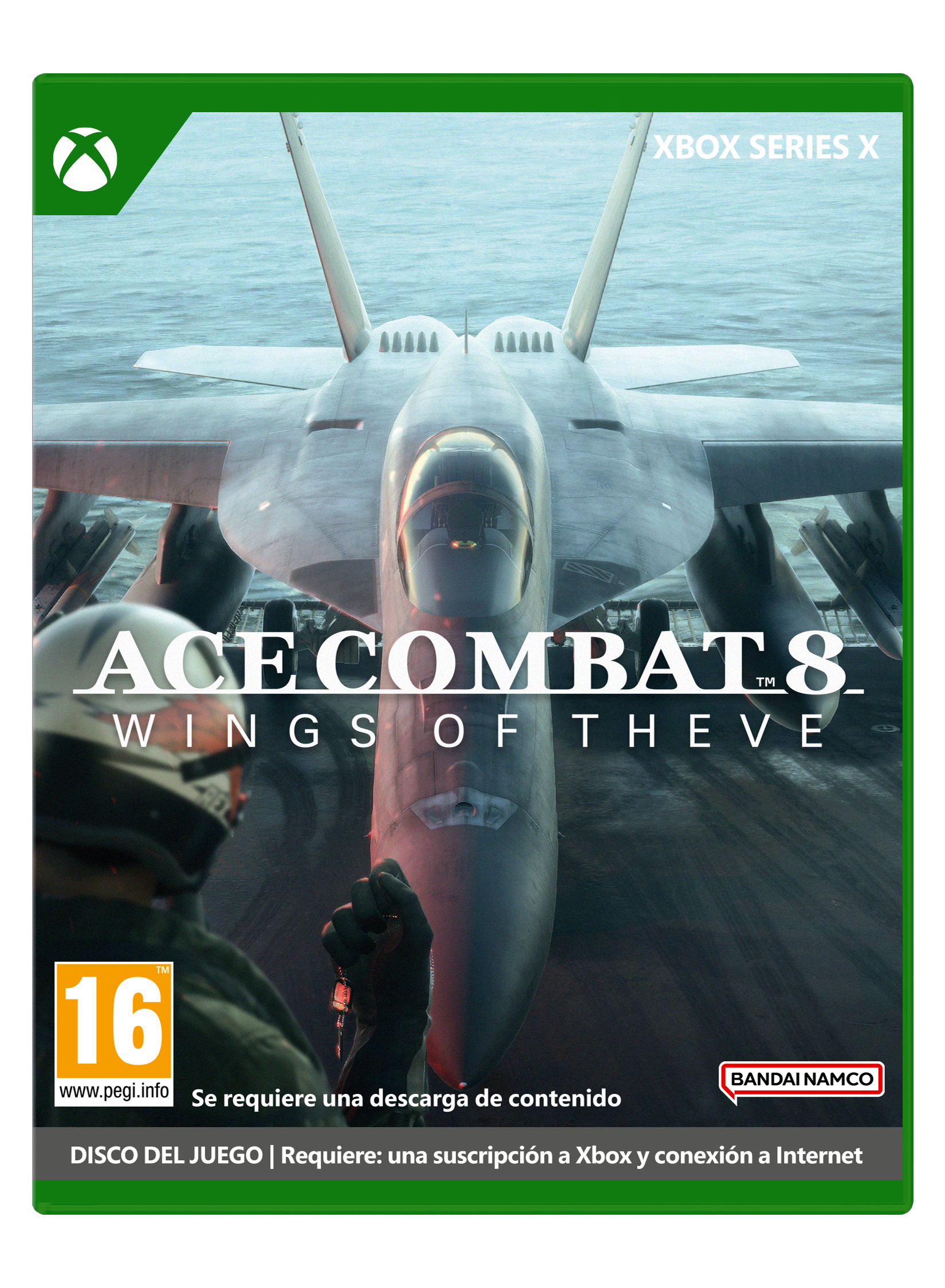 XBOXX ACE COMBAT 8: WINGS OF THEVE