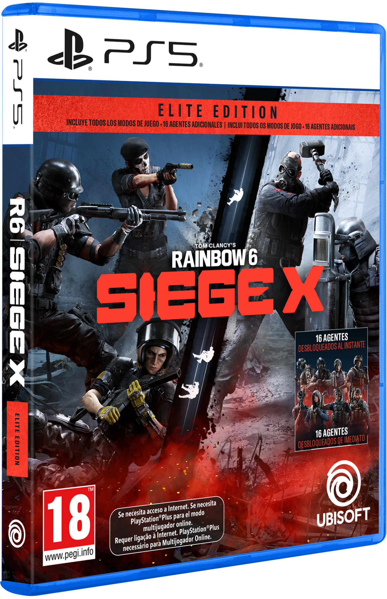 PS5 RAINBOW SIX SIEGE X - ELITE EDITION