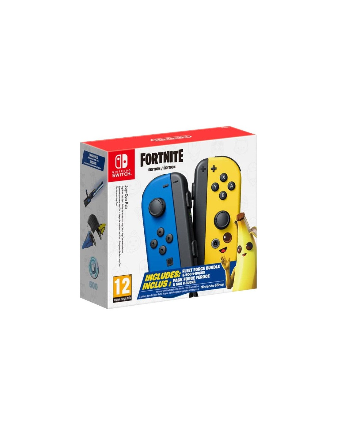 MANDOS JOYCON (SET IZQ.-DCHA) FORTNITE ED. SWITCH