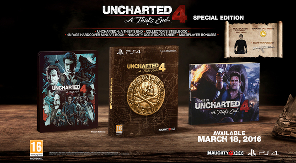 PS4 UNCHARTED 4 EL DESENLACE DEL LADRON ED. ESPEC