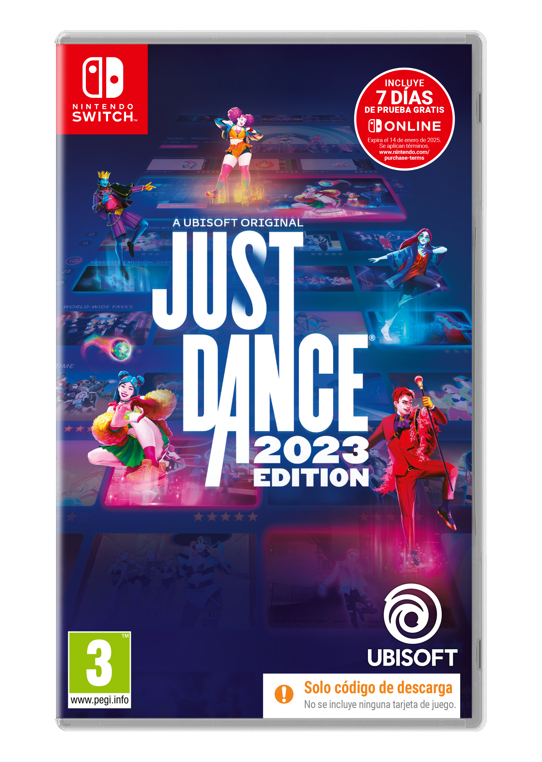 SWITCH JUST DANCE 2023 EDITION - CODIGO (PROMO)