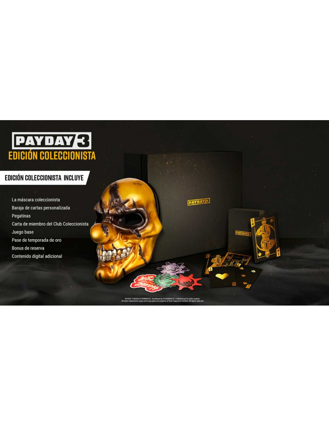 XBOXX PAYDAY 3 COLLECTOR\'S EDITION CIB