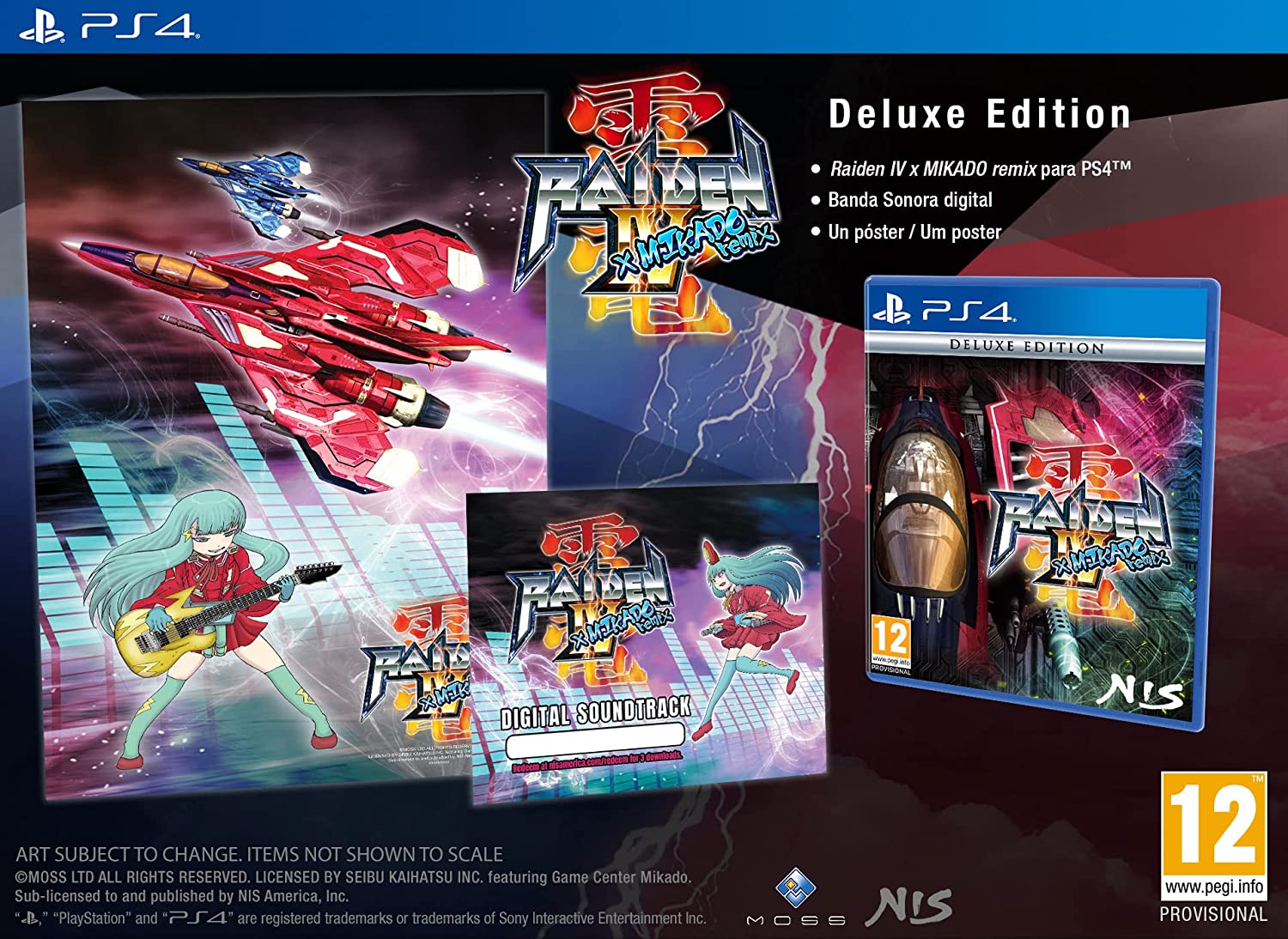 PS4 RAIDEN IV X MIKADO REMIX DELUXE EDITION