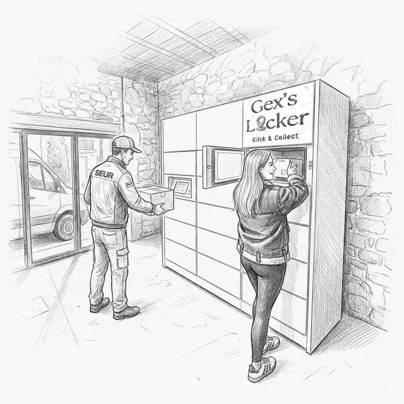 Recollida de paquetería Gex's Locker