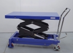 Mesa elevadora manual 1.000 kg, asa desmontable 1