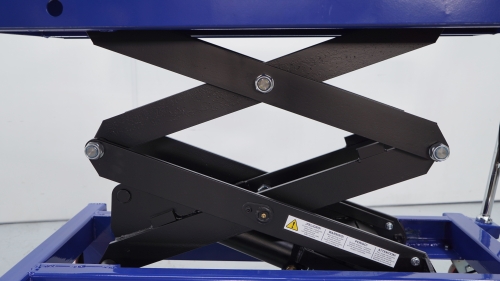 Mesa elevadora manual 1.000 kg, asa desmontable 5