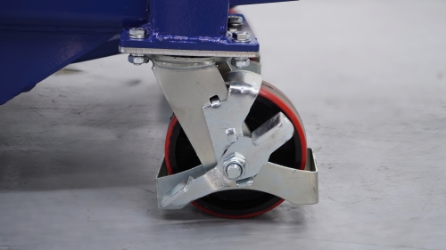 Mesa elevadora manual 1.000 kg, asa desmontable 6