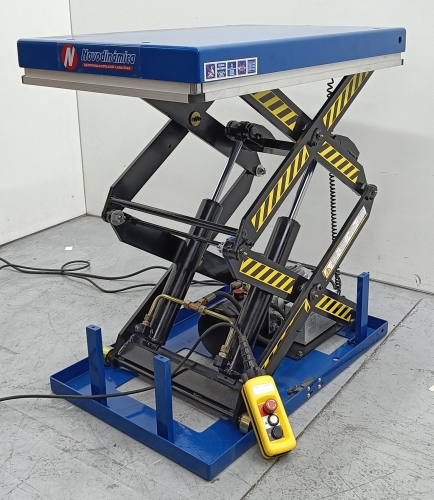 Mesa elevadora eléctrica 1.000 kg. Plataforma de 900 x 600 2