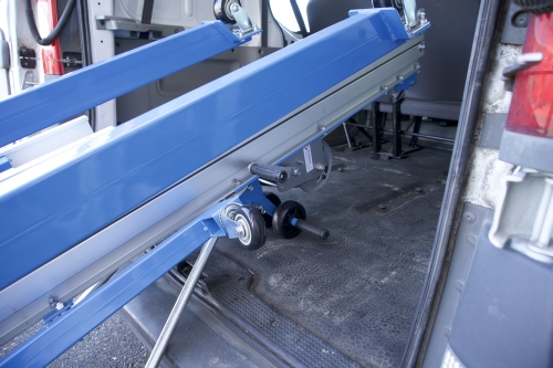 Apilador de aluminio eleva a 5.000 mm 5
