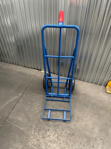 Carro reparto pala plegable 350 rueda neumática 2