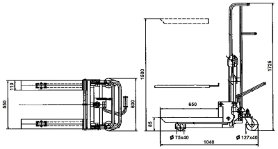 APILADOR MANUAL 400 KGS. 1