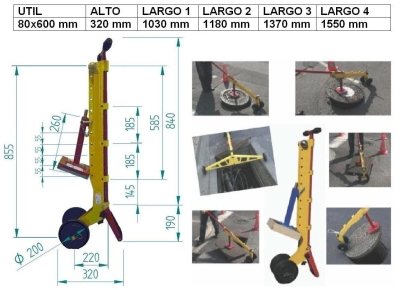 Carro para Arquetas o Alcantarillas 4