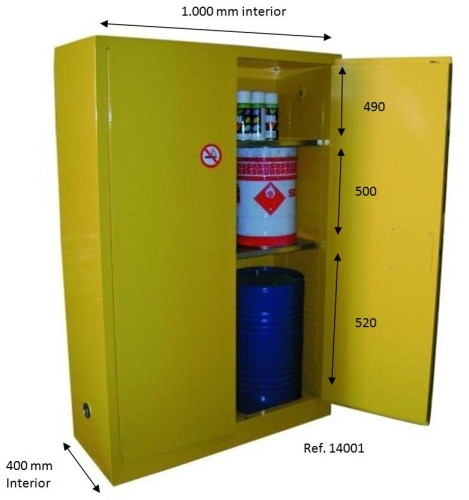 Armario de seguridad 1.080 x 460 x 1.650 - RF 30 2