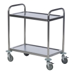 Carro 2 bandejas inox. 1
