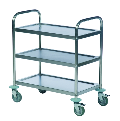 Carro 3 bandejas inox. 2